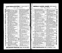 Albany City Directory, Bratt, 1903 Albany City Directory, Bratt, 1903