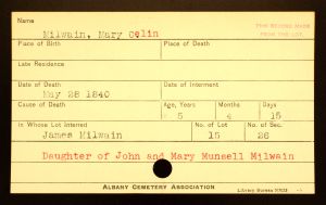 Milwain, Mary Celin Milwain, Mary Celin