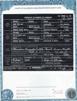 Bratt, G and M. Cutter Marriage Cert