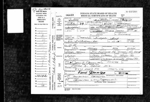 Hedlund, Robert Cert. of Death Hedlund, Robert Cert. of Death