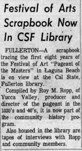 Laguna_Beach_Festival_of_the_Arts_Scrapbook_CSUF Laguna_Beach_Festival_of_the_Arts_Scrapbook_CSUF