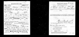 browning, p.m. wwI draft registration card browning, p.m. wwI draft registration card