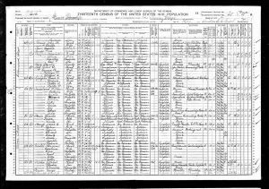 Census 1910 Maine, Cook Co. Illinois, USA Year: 1910; Census Place: Maine, Cook, Illinois; Roll: T624_239; Page: 18A; Enumeration District: 0048; FHL microfilm: 1374252 Census 1910 Maine, Cook Co. Illinois, USA Year: 1910; Census Place: Maine, Cook, Illinois; Roll: T624_239; Page: 18A; Enumeration District: 0048; FHL microfilm: 1374252