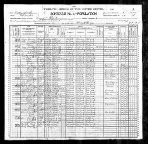Census 1900 Ghent, Columbia, New York Year: 1900; Census Place: Ghent, Columbia, New York; Page: 18; Enumeration District: 0014; FHL microfilm: 1241019 Census 1900 Ghent, Columbia, New York Year: 1900; Census Place: Ghent, Columbia, New York; Page: 18; Enumeration District: 0014; FHL microfilm: 1241019