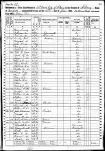 Bratt, Henry, 1860, Census, USA, Albany Ward 10, Albany, New York Bratt, Henry, 1860, Census, USA, Albany Ward 10, Albany, New York