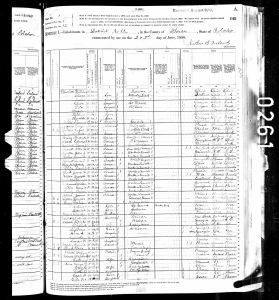 Bridges, Rufus, 1880, Census, USA, Boise, Idaho Bridges, Rufus, 1880, Census, USA, Boise, Idaho
