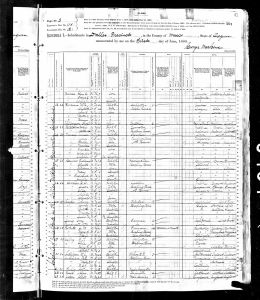 Spangler, John, 1880, Census, USA, Dalles, Wasco, Oregon Spangler, John, 1880, Census, USA, Dalles, Wasco, Oregon