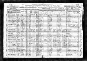 Census 1920 San Antonio, Los Angeles, California Year: 1920; Census Place: San Antonio, Los Angeles, California; Roll: T625_119; Page: 16B; Enumeration District: 557 Census 1920 San Antonio, Los Angeles, California Year: 1920; Census Place: San Antonio, Los Angeles, California; Roll: T625_119; Page: 16B; Enumeration District: 557