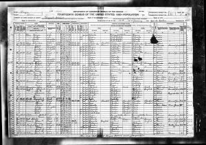 Census 1920 Tangent, Linn Co., Oregon, District 0291 Census 1920 Tangent, Linn Co., Oregon, District 0291