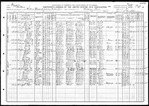 Bridges, Rufus, 1910, Census, USA, Wallowa, Wallowa, Oregon Bridges, Rufus, 1910, Census, USA, Wallowa, Wallowa, Oregon