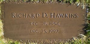 Hawkins, Richard Douglass (Headstone) Hawkins, Richard Douglass (Headstone)