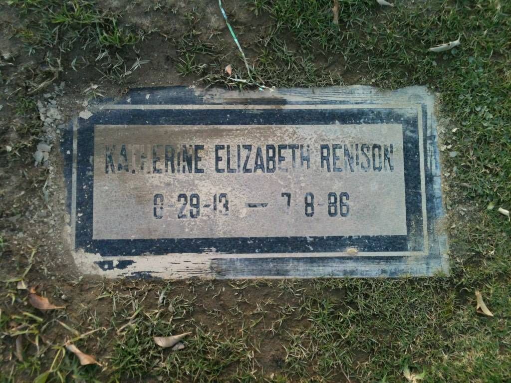 Smith, Katherine - Headstone, Ahaheim Cemetery