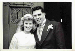 Ginny and George Larrain newlyweds
