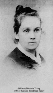 Young, Miriam Carlos (Hardy) Young, Miriam Carlos (Hardy)